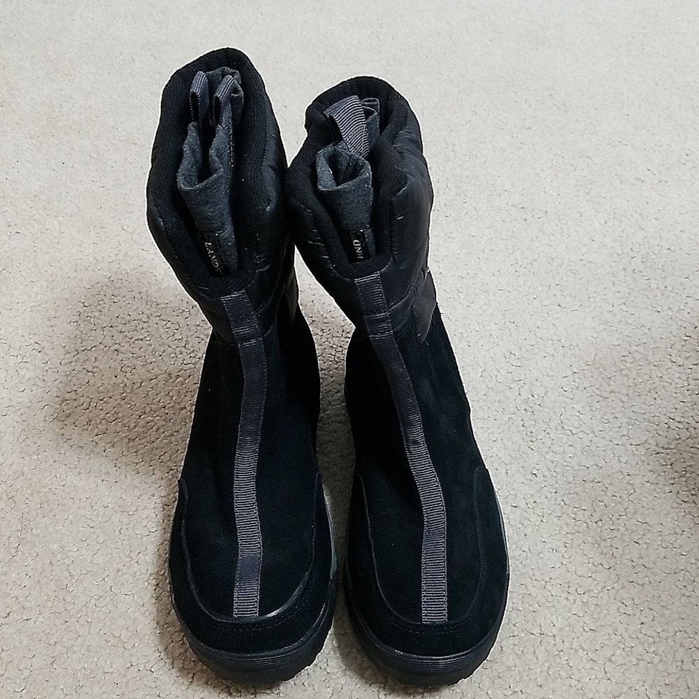 Land' End ladies  ankle snow boots
